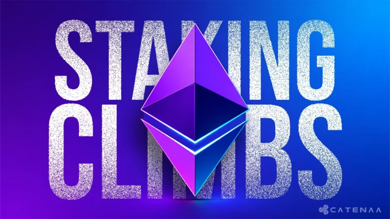 Ethereum Staking Climbs Despite Price Drop