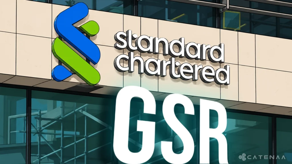 StanChart Backs GSR in $1B Crypto Deal