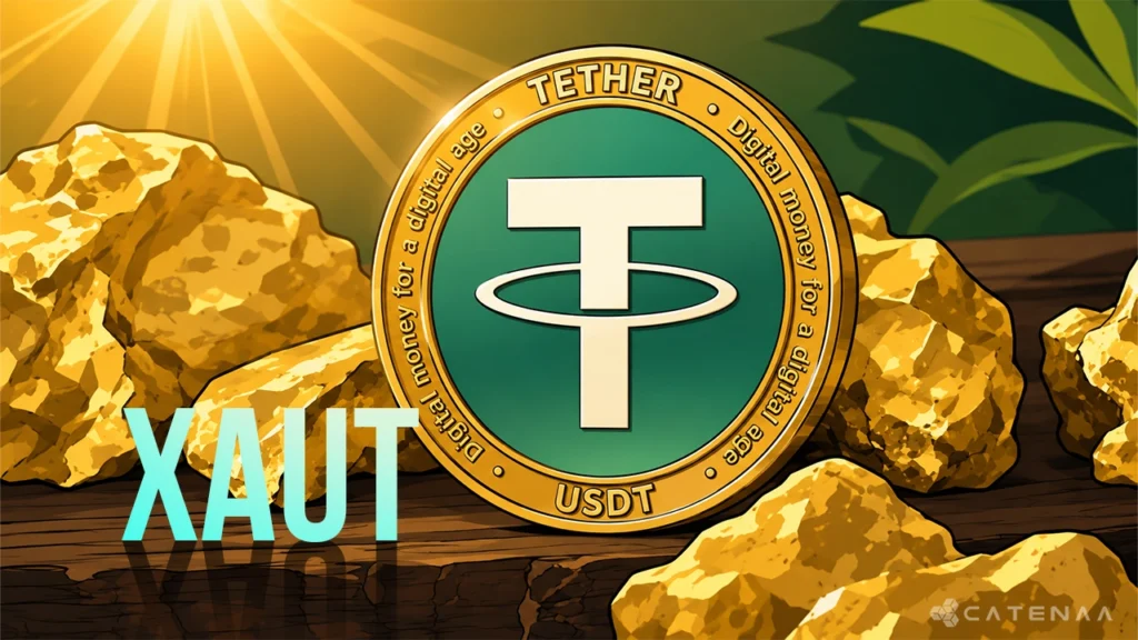 Tether drops aUSDT for gold XAUT
