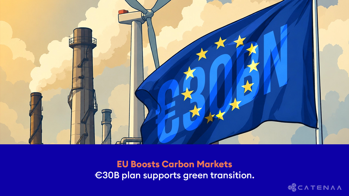 EU Carbon Market Gets €30B Investment Booster