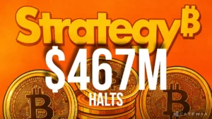 Strategy Bitcoin Selling Halts on $467M Share Sale