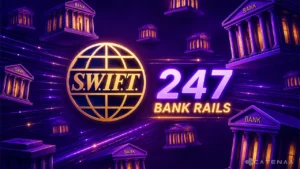 Swift Blockchain Ledger Opens 24/7 Bank Rails