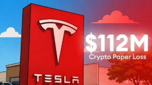 Tesla Crypto Paper Loss Hits $112M
