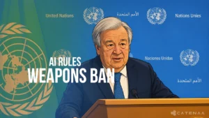 UN Chief Urges Global AI Rules, Weapons Ban