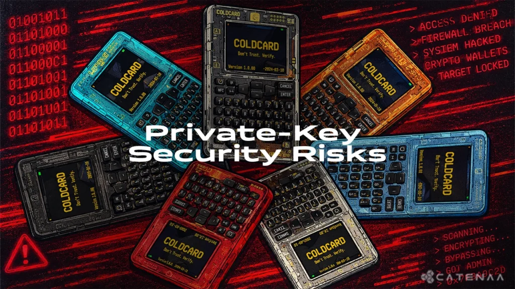 Coldcard wallet security breach warning