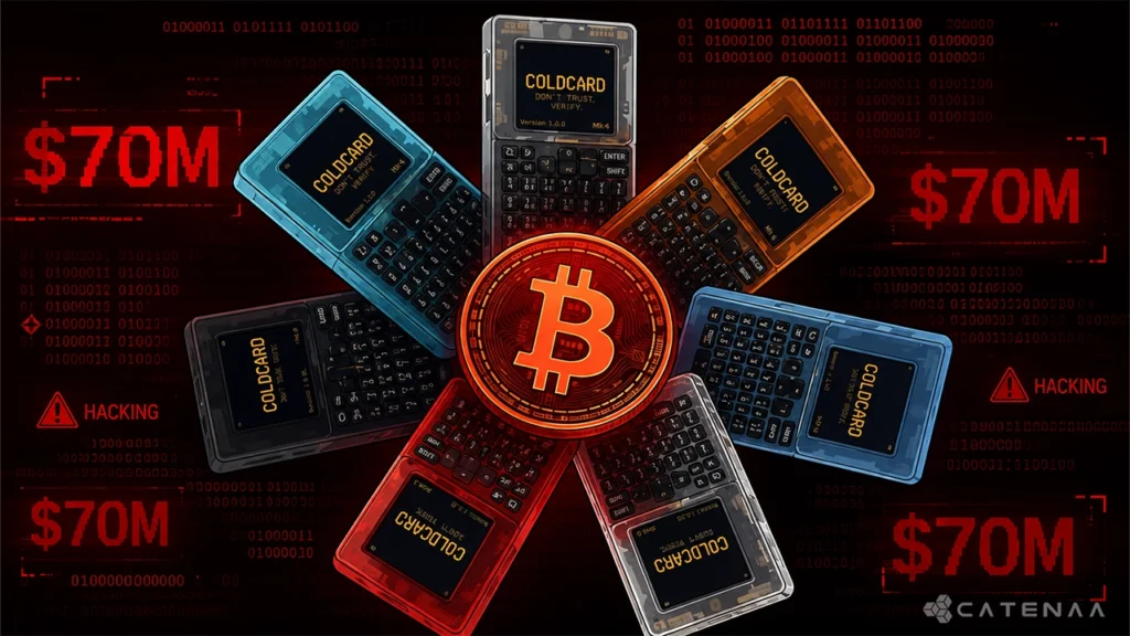 Coldcard bug linked to Bitcoin theft