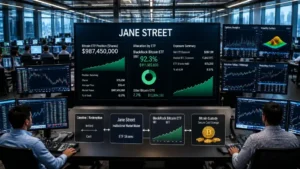 Jane Street Bitcoin ETF Holdings Near $1B, Led by IBIT