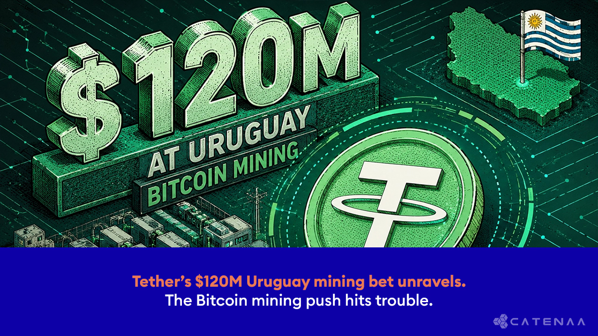 Tether Abandons Uruguay Bitcoin Mining Project After Contract Dispute With State Utility