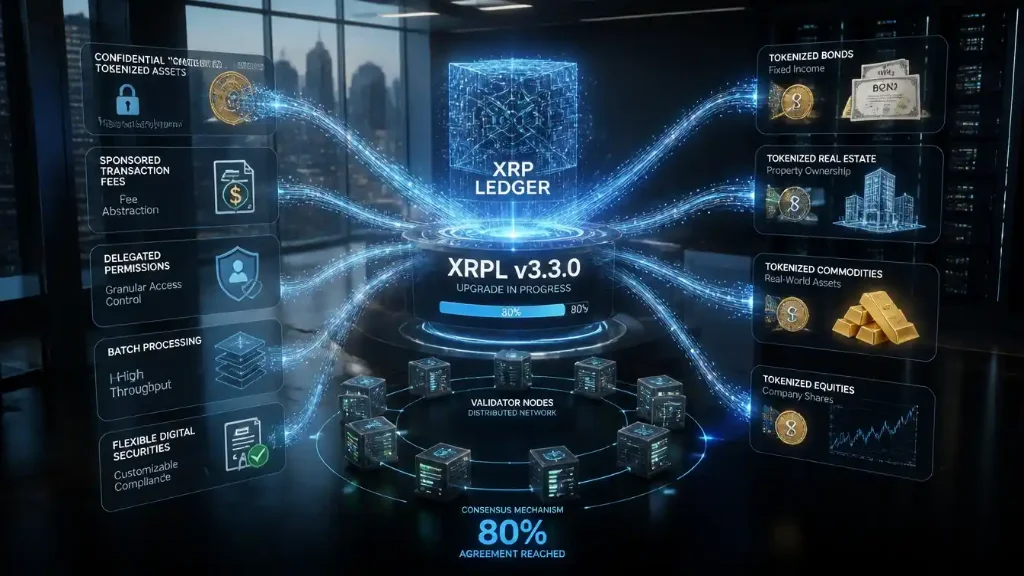 XRP Ledger Upgrade Targets Easier Institutional Tokenization