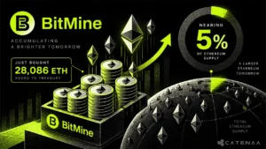 Bitmine Nears 5% Ethereum Supply Target