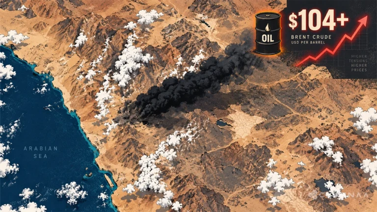 Saudi Pipeline Halt Lifts Oil Above $104