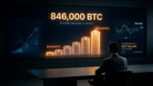 Strategy Buys 950 BTC, Restores Holdings to 846,000