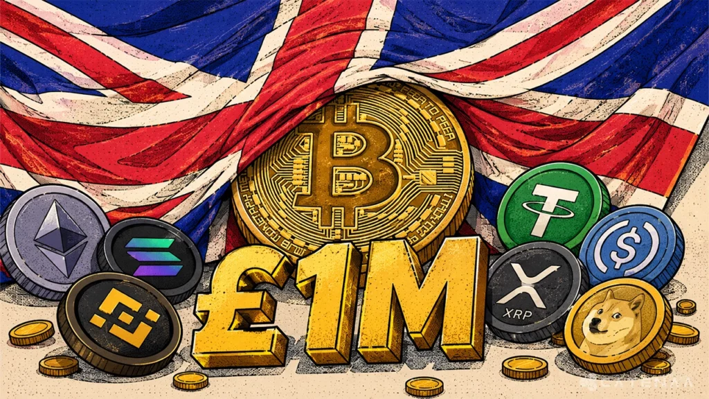 UK crypto investors report £1M gains