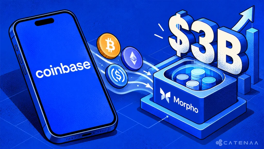 Coinbase crypto loans pass $3bn on Morpho