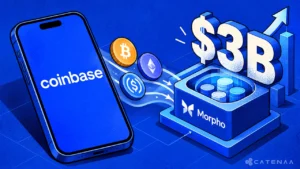 Coinbase crypto loans pass $3bn on Morpho