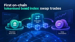 First on-chain tokenised bond index swap trades