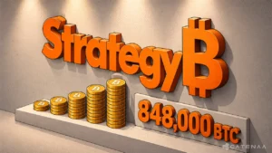 Strategy Bitcoin Holdings Hit Record 848,000