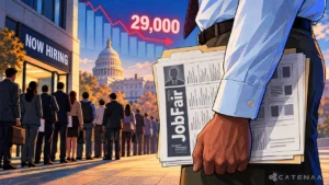 US Jobs Report Shows Hiring Stall at 29,000
