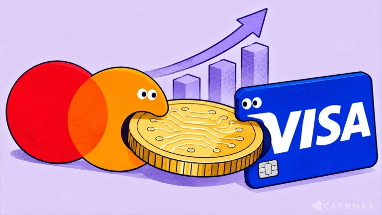 Visa Stablecoin Card Spending Nearly Triples