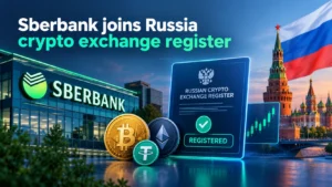 Sberbank joins Russia crypto exchange register